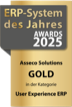 ERP-System des Jahres 2025 – Gold in der Kategorie User Experience ERP